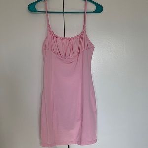 Pink Mini Dress